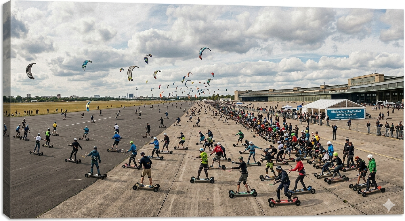 Mountainboard, Kitelandboarding, Allterrainboard, Downhill, Funsport, Outdoor,