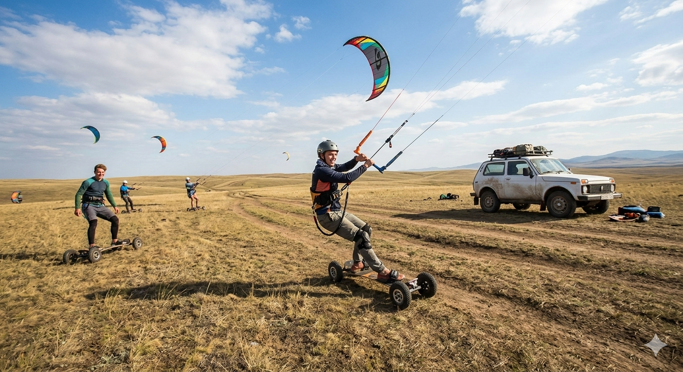 All Terrain Board, Mountainboard, Hobby, Sport, Freizeitsport,