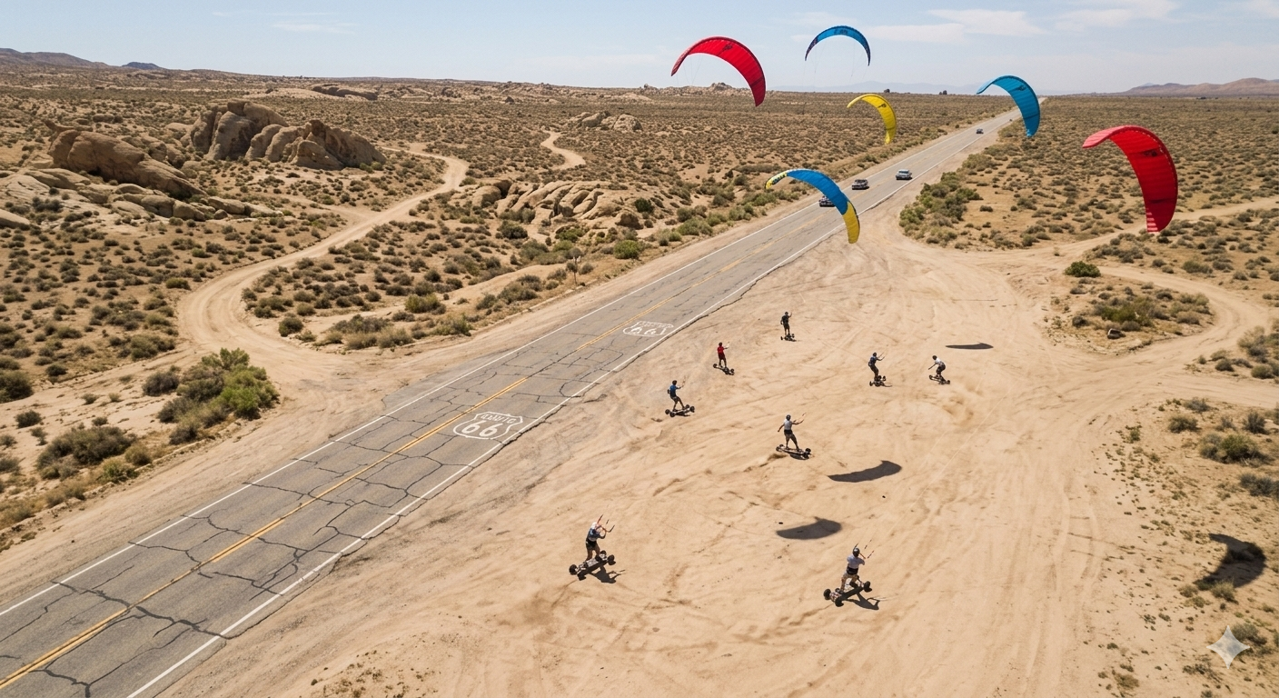 Mountainboard, Kitelandboarding, Allterrainboard, Downhill, Funsport, Outdoor,